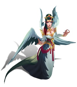 Heavenly Crane Majestic Empress Skin Chroma for Morg